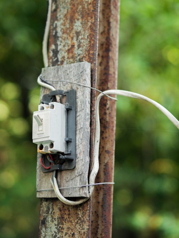 Outdoor Light Switch Repair detail